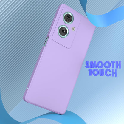Purple Liquid Silicone mobile back cover for Oppo A79 5G – Pikkme – photo 7