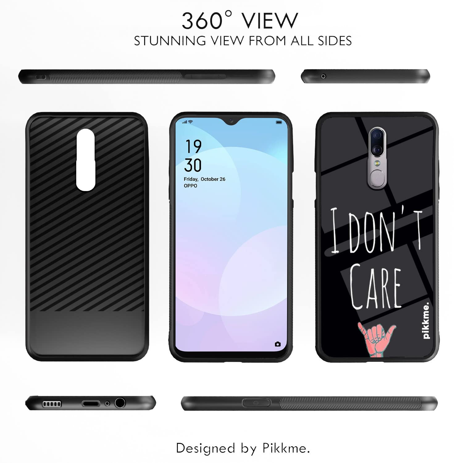 Oppo F11 Hybrid mobile cover by Pikkme – photo 2