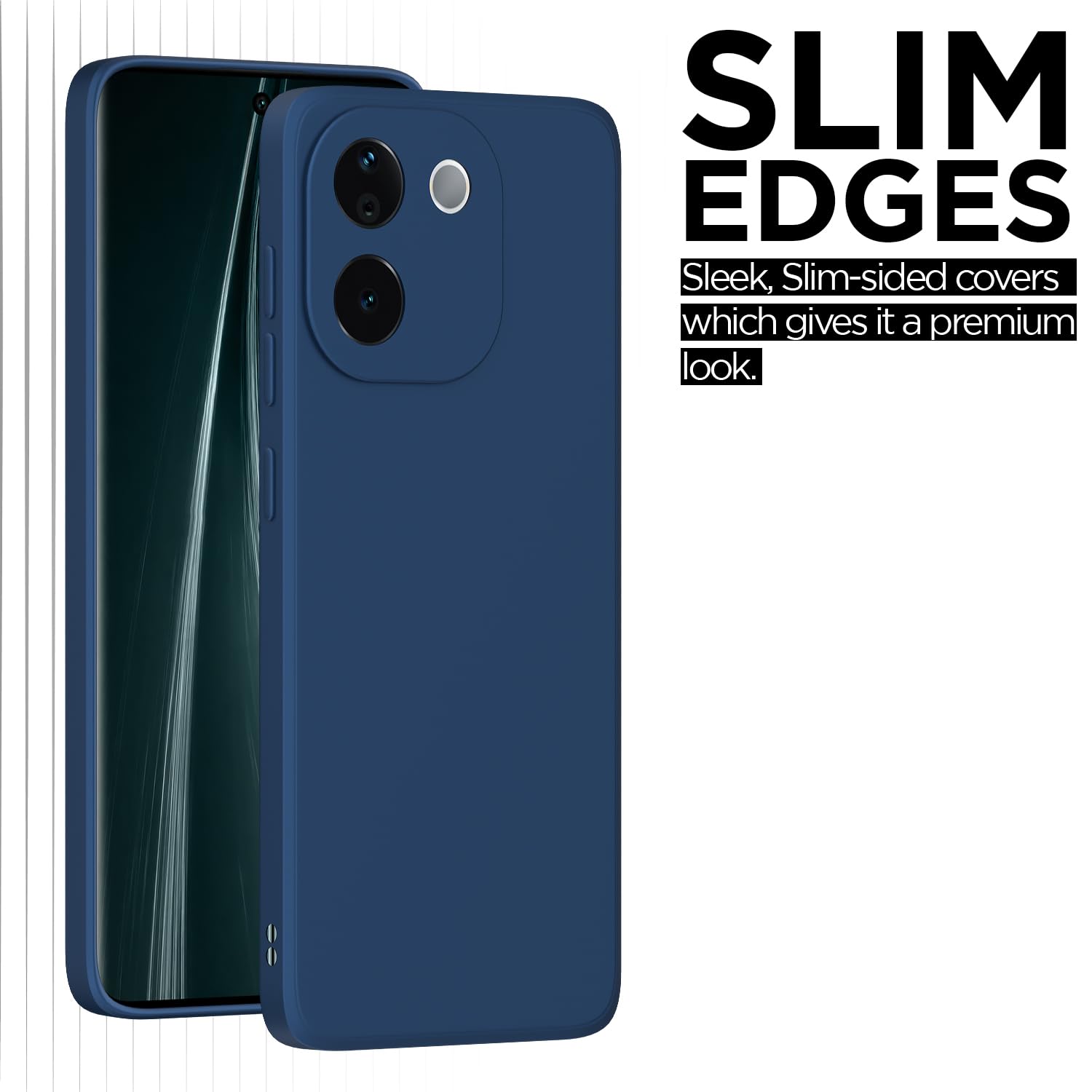 Vivo T3 Pro/iQOO Z9s Pro 5G Matte mobile back cover in blue by Pikkme – photo 6