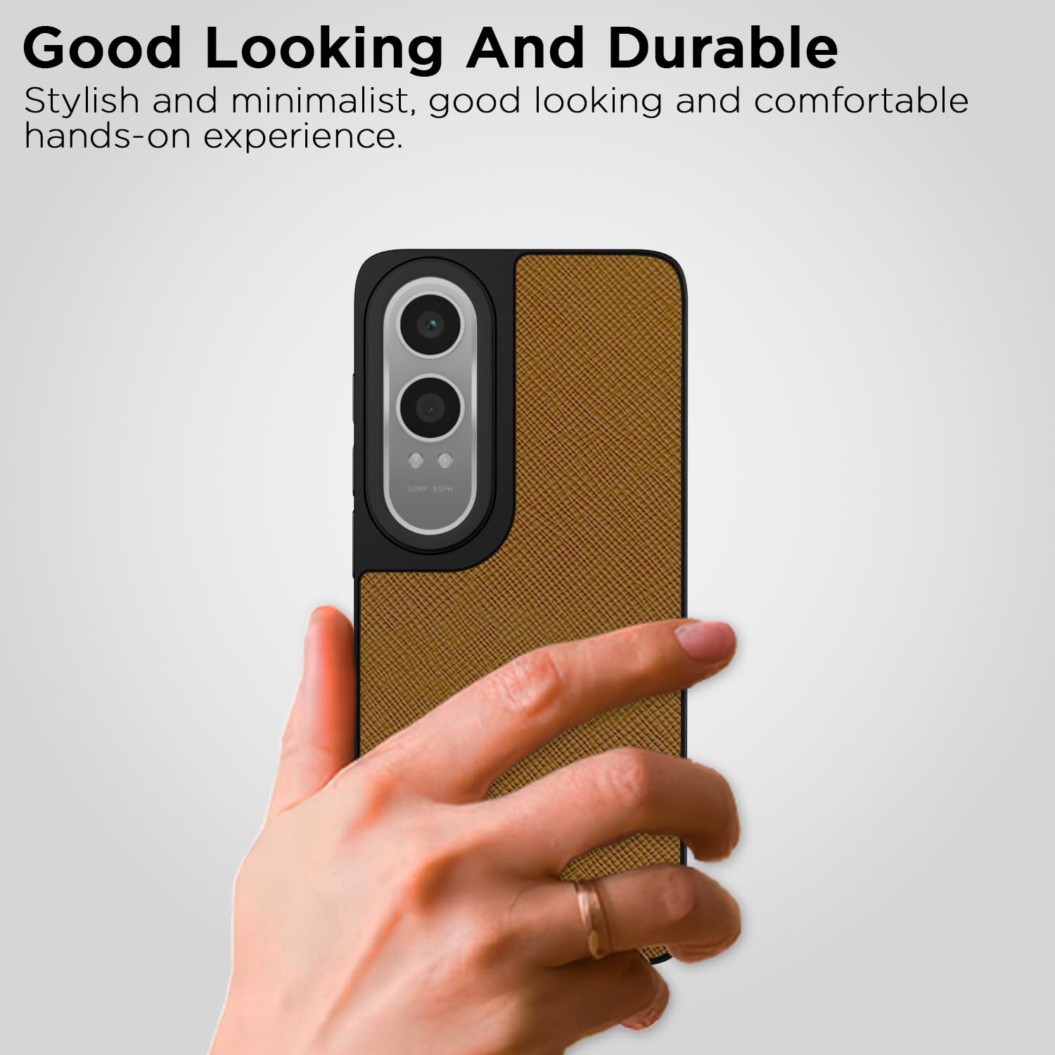 OnePlus Nord CE 4 Lite 5G mobile cover in tan by Pikkme – photo 7