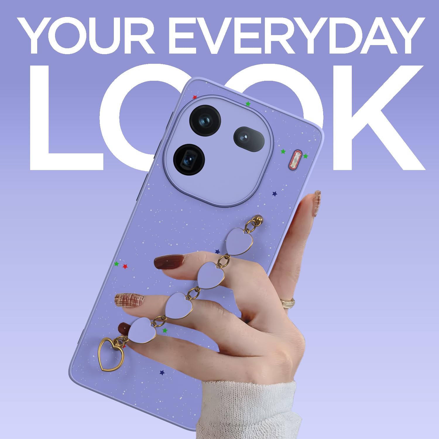 Pikkme purple mobile back cover for iQOO 12 5G – photo 2