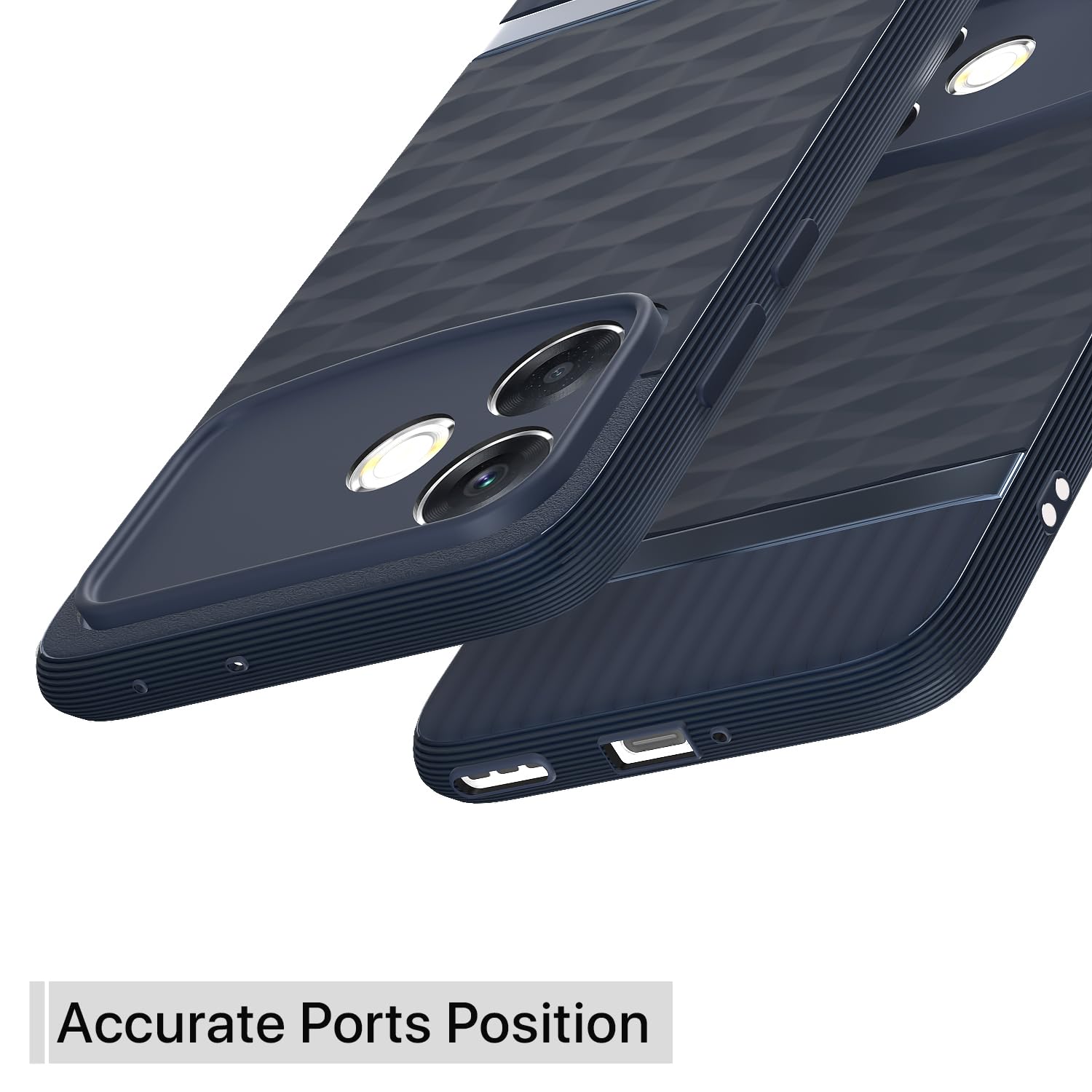 Pikkme Oppo F33 Pro 5G blue back cover – photo 4