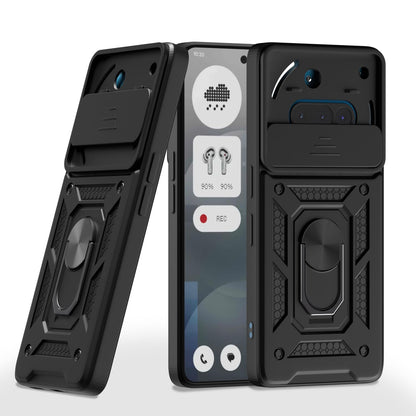 Nothing Phone 3a 5G mobile back cover in black by Pikkme