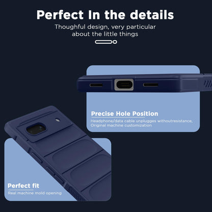 Pikkme Google Pixel 6A Liquid Silicone blue mobile cover – photo 5