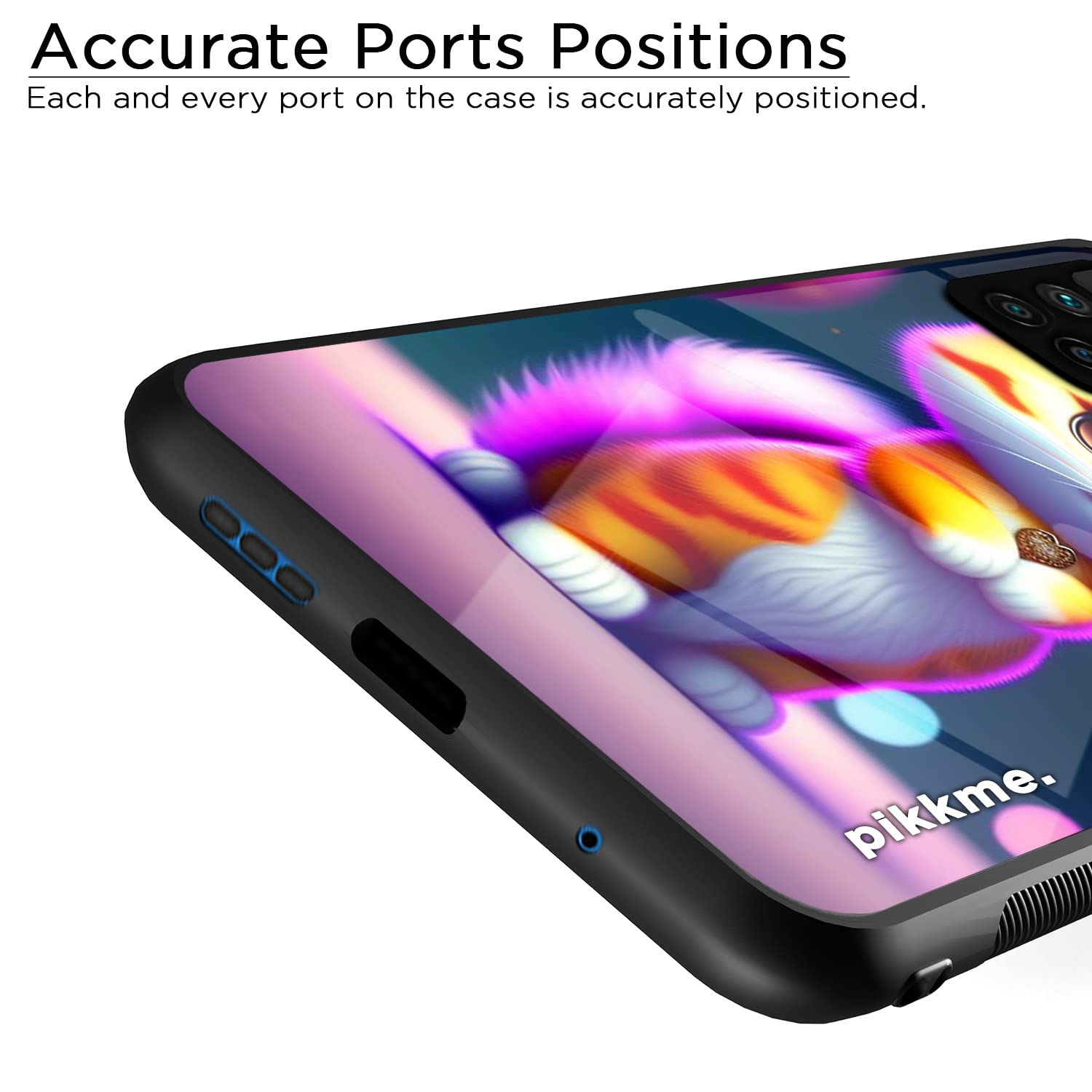 Redmi 10 Prime Cat mobile back cover by Pikkme – photo 6