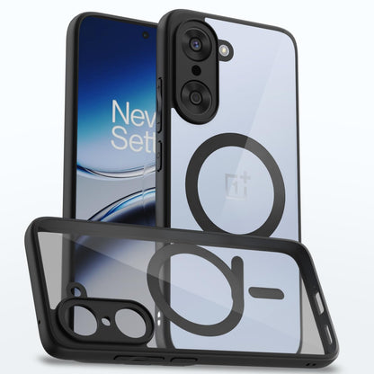 Black mag-safe MagSafe mobile back cover for OnePlus Nord CE 5 5G – Pikkme