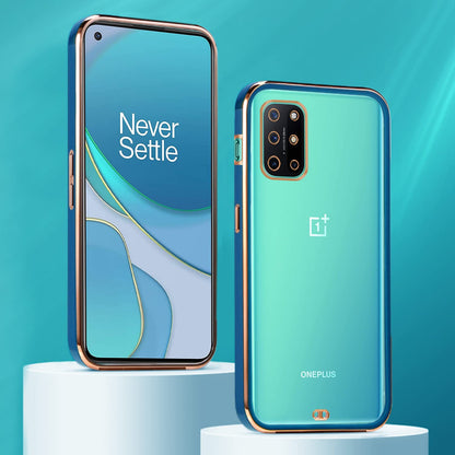 OnePlus 8T Chrome mobile cover in blue by Pikkme – photo 3