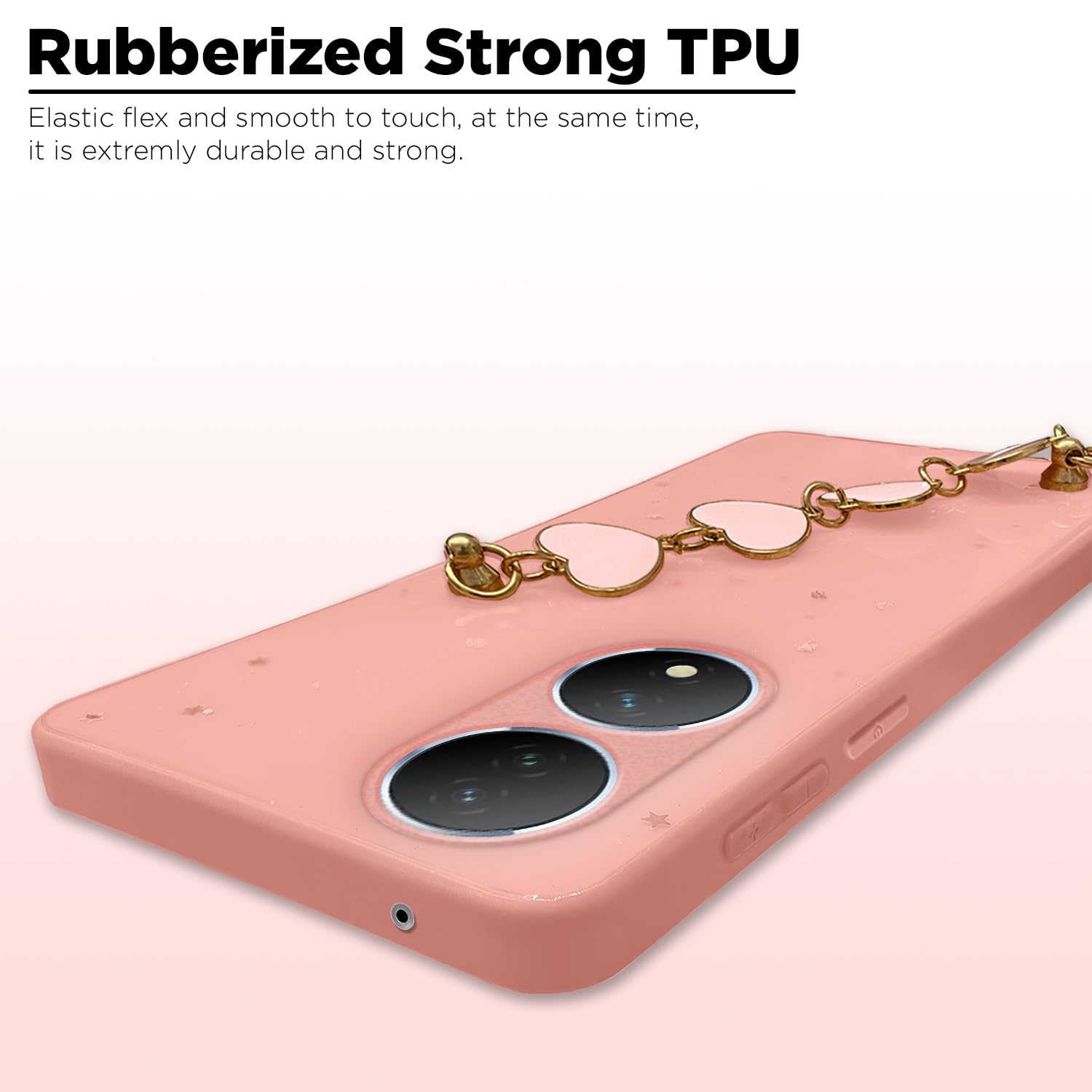 Vivo Y100 5G back cover in pink by Pikkme – photo 5