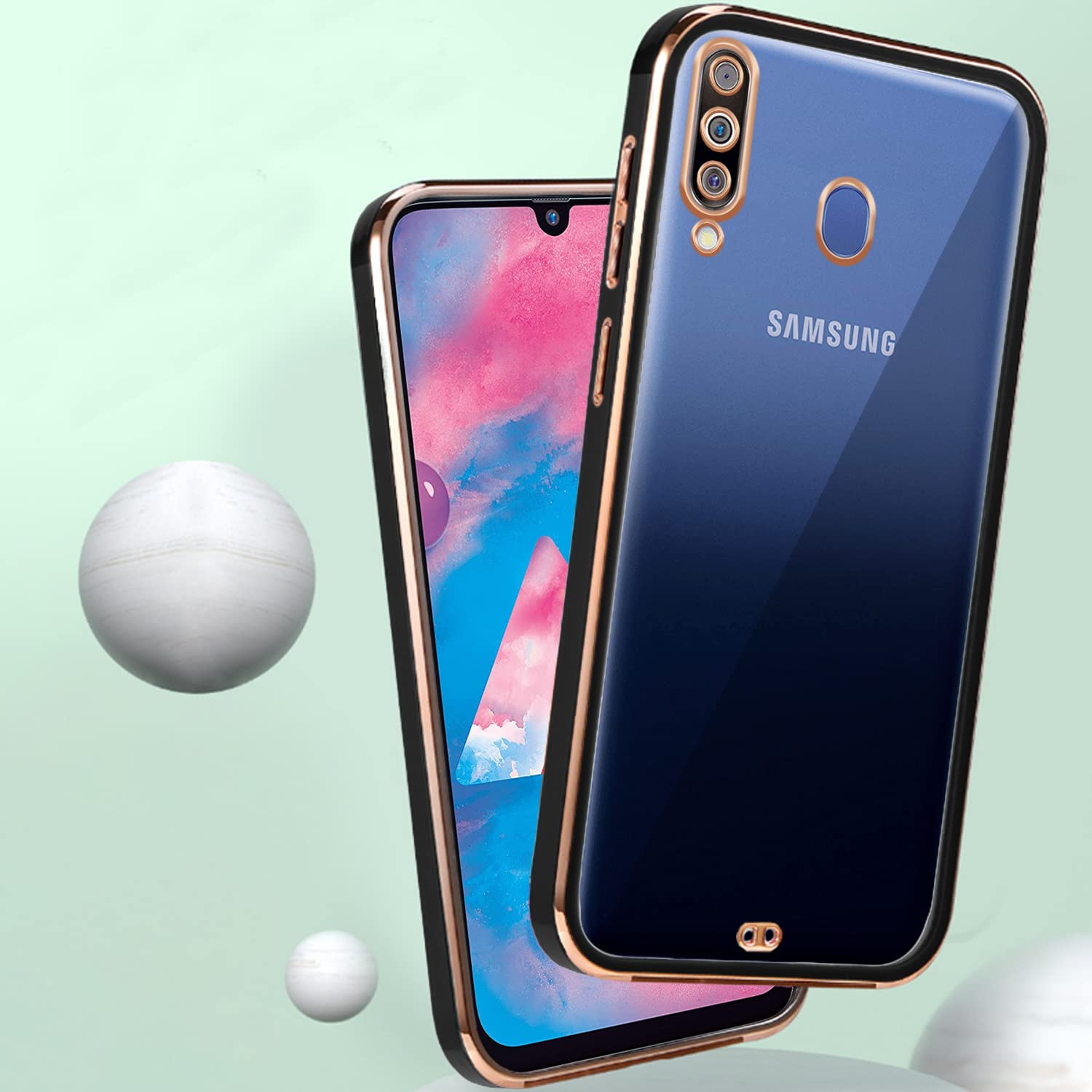Pikkme Samsung M30 black mobile back cover – photo 4