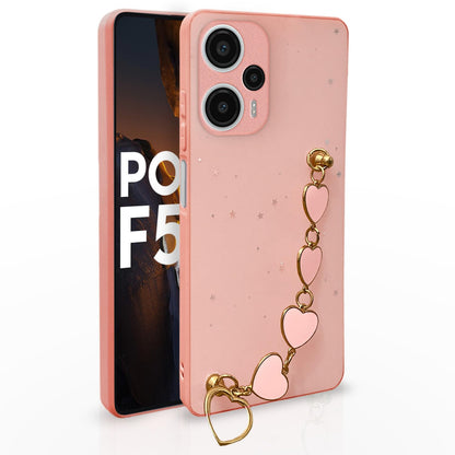 Pikkme Poco F5 5G pink mobile back cover