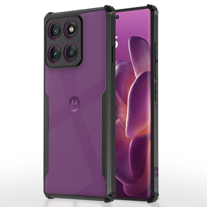 Pikkme black back cover for Moto Edge 60 Pro 5G Ultra