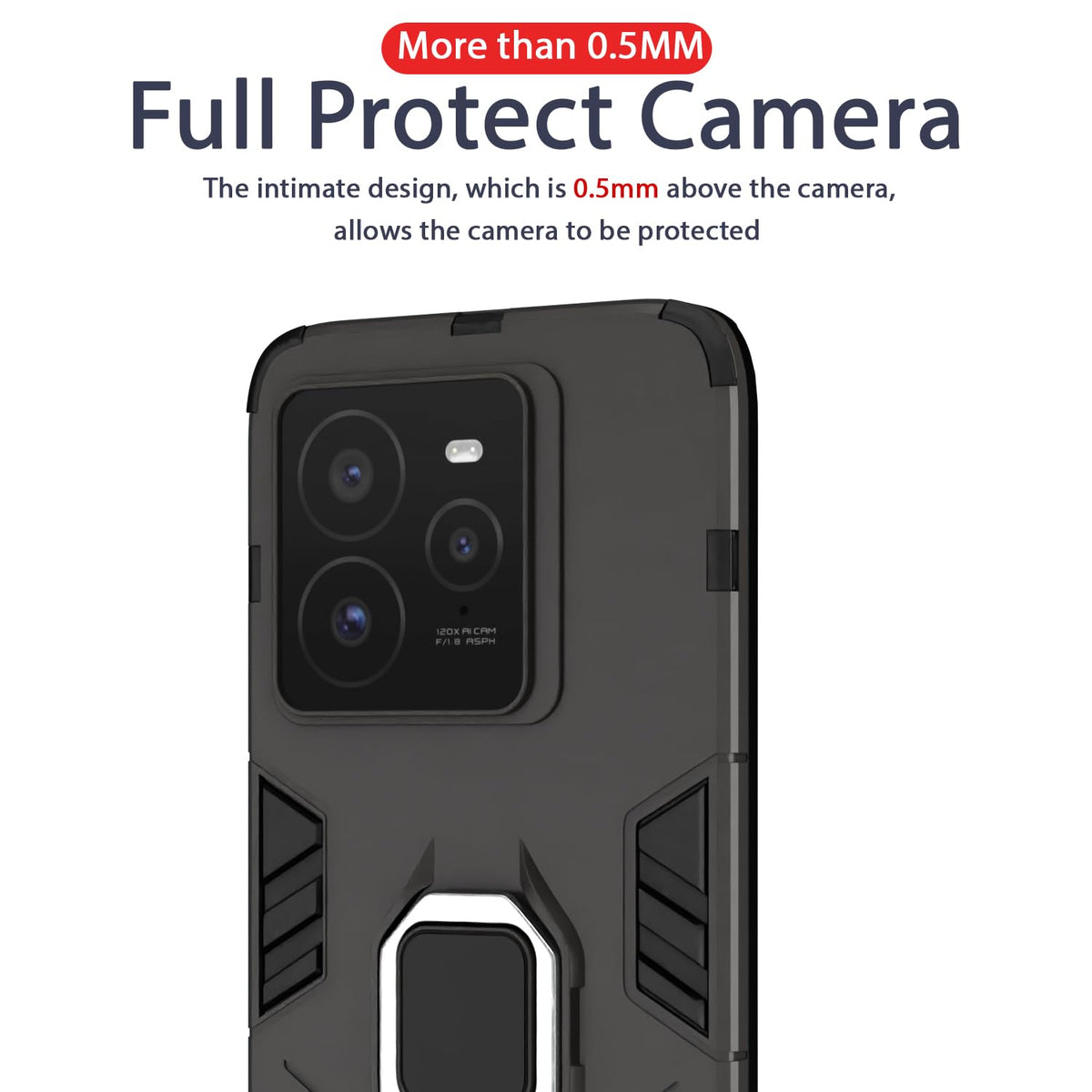 Realme GT 7 Pro 5G mobile back cover in black by Pikkme – photo 7