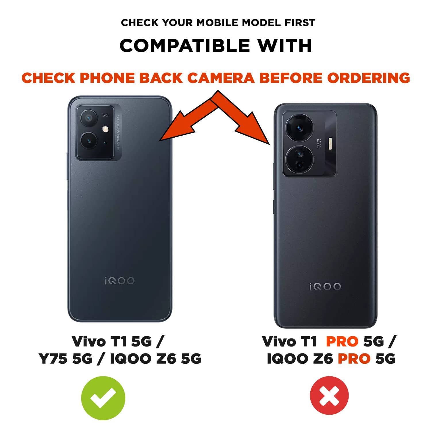 Blue mobile back cover for Vivo T1/Y75/iQOO Z6 5G – Pikkme – photo 3