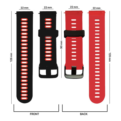 Black & red mobile back cover for Back Cover (Black & Red) – Pikkme – photo 6