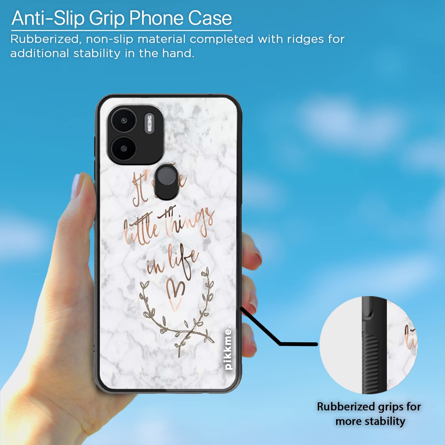Pikkme Redmi A1 Plus/A2 Plus/Poco C50 Hybrid mobile cover – photo 5