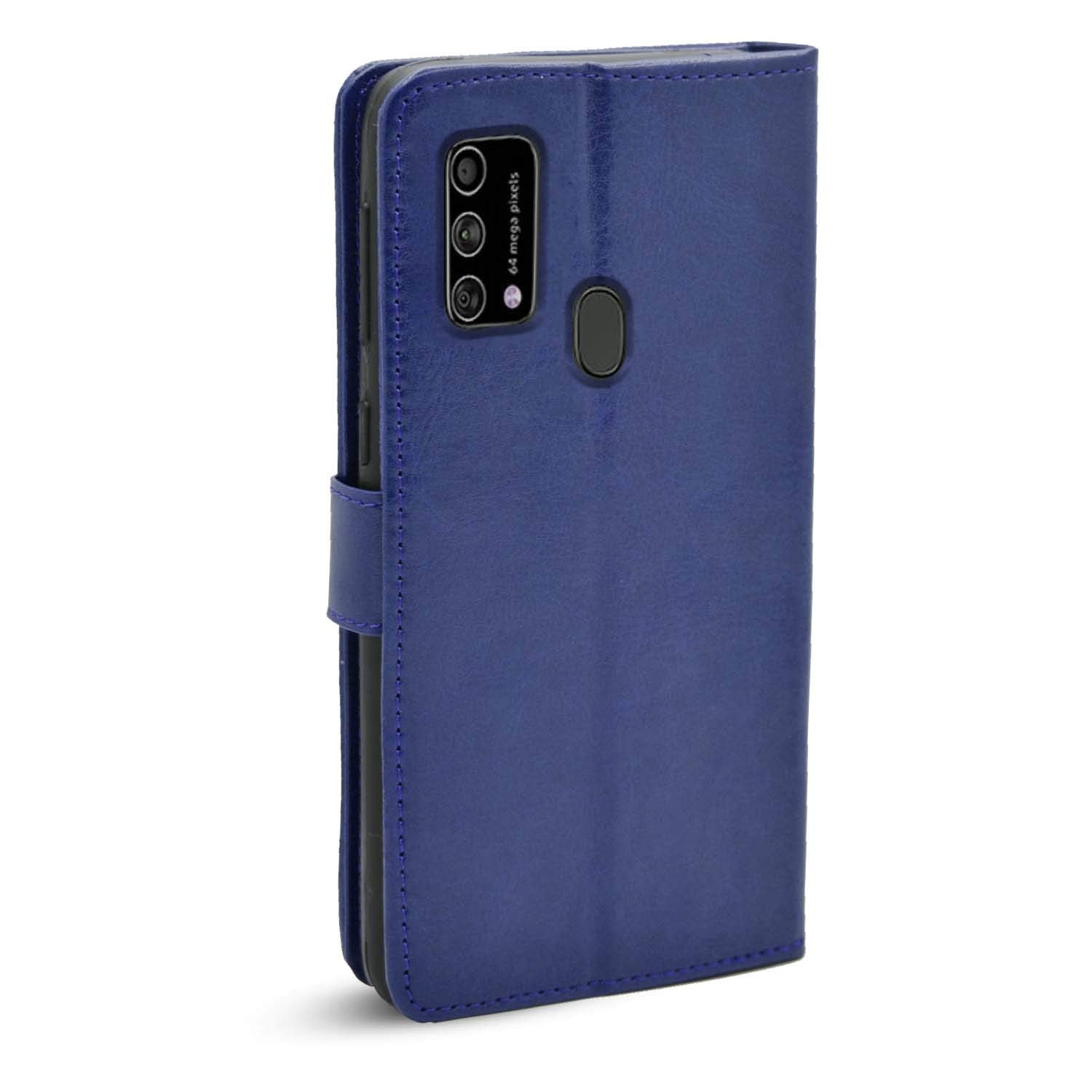 Samsung F41 flip cover in blue by Pikkme – photo 4