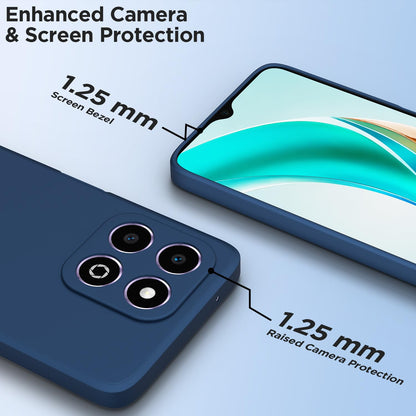 Blue Matte mobile back cover for Honor X6b – Pikkme – photo 2