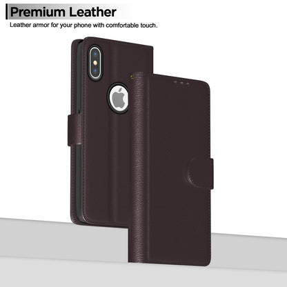 Pikkme iPhone X/XS coffee wallet flip cover – photo 2