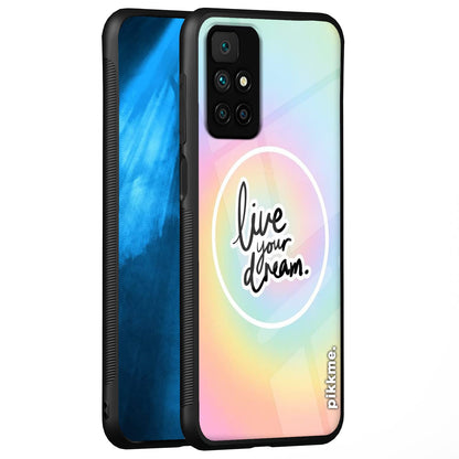 Pikkme Redmi 10 Prime Hybrid back cover