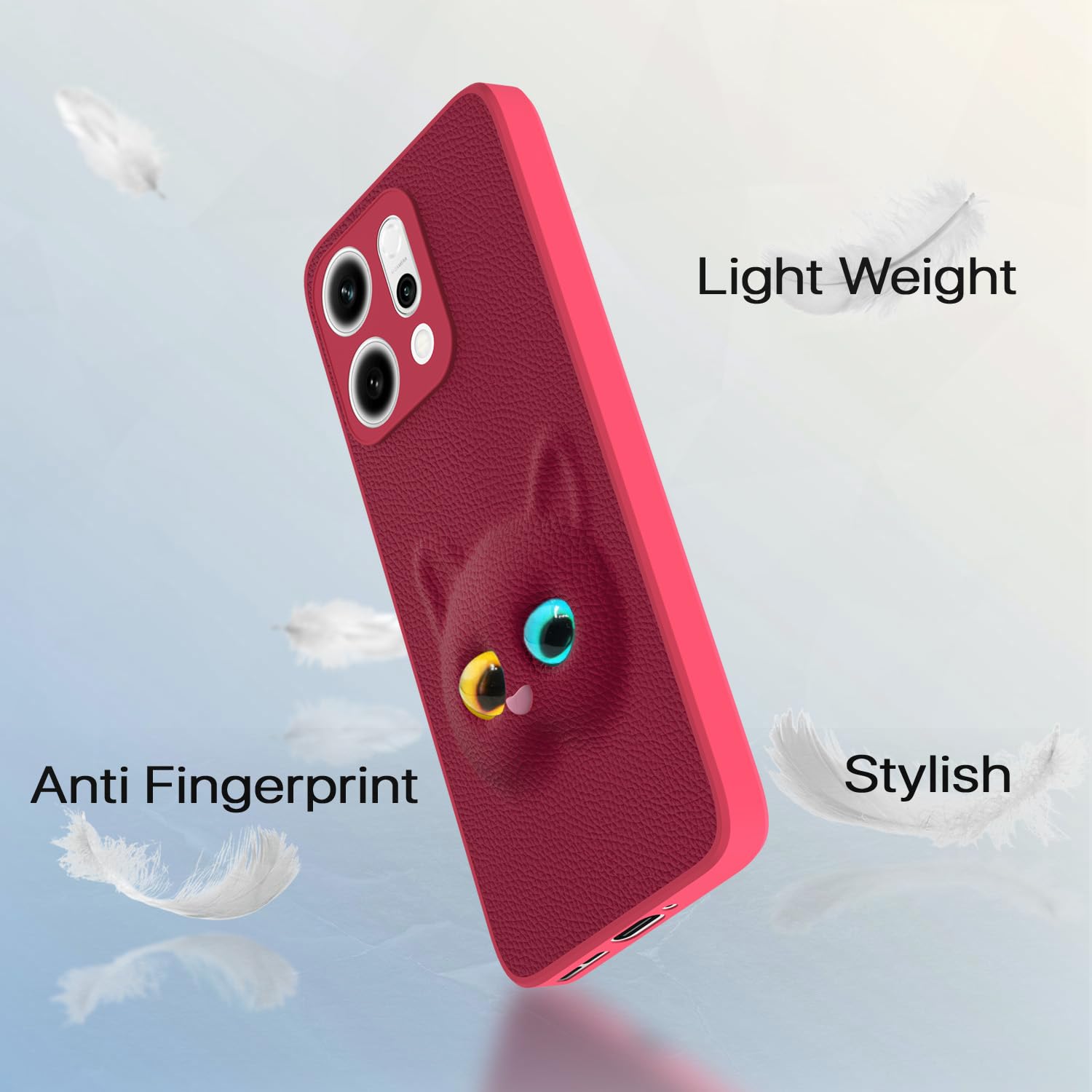 Pikkme Oppo Reno 14 5G pink back cover – photo 6