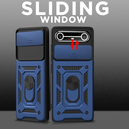 Pikkme blue D10 Camera Shield phone cover for Tecno Pova – photo 2