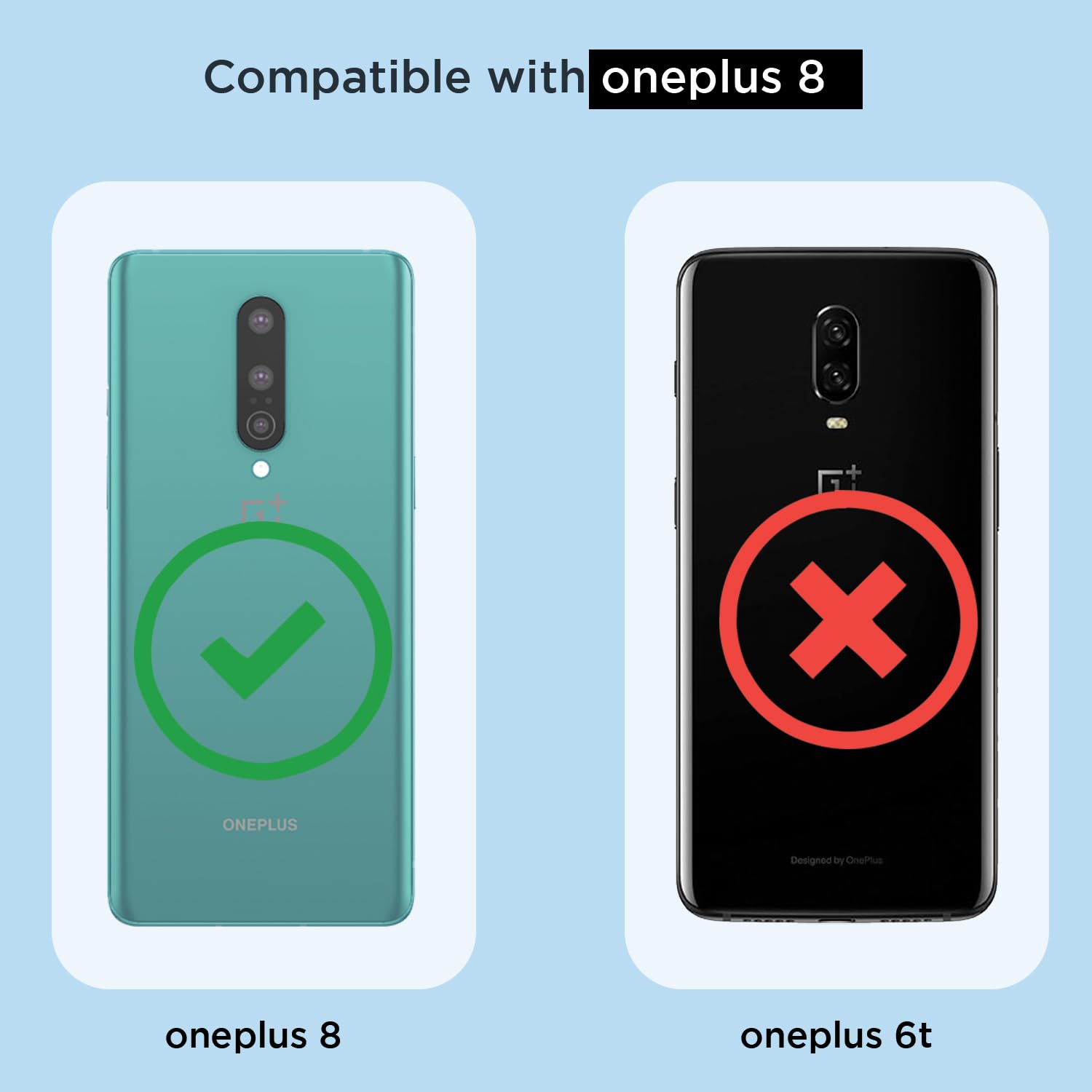 Transparent mag-safe mobile cover for OnePlus 8 – Pikkme – photo 4