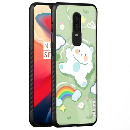 Pikkme Hybrid mobile cover for OnePlus 6
