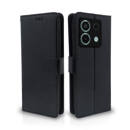 Black Wallet flip cover for Redmi Note 13 Pro 5G – Pikkme