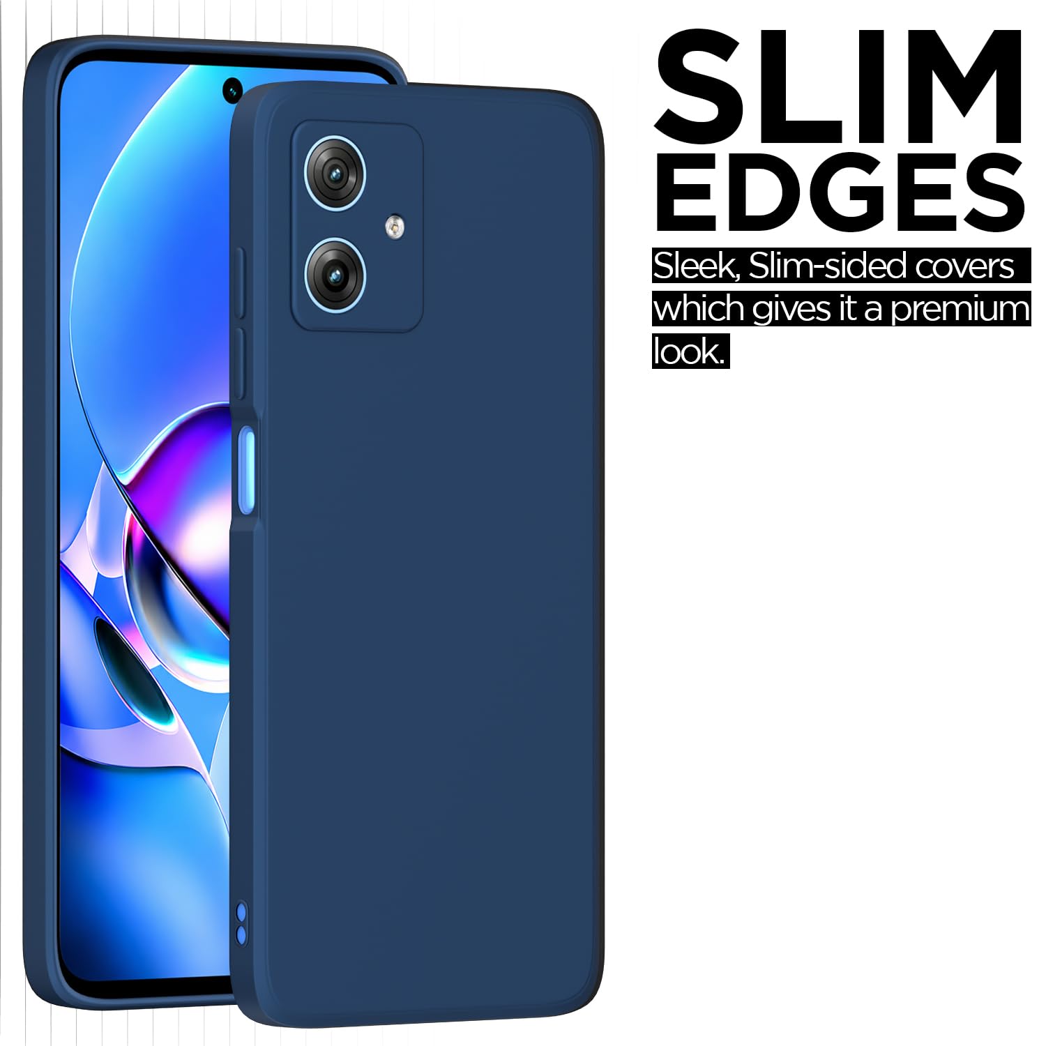 Pikkme Moto G54/G64 5G Matte blue mobile cover – photo 6
