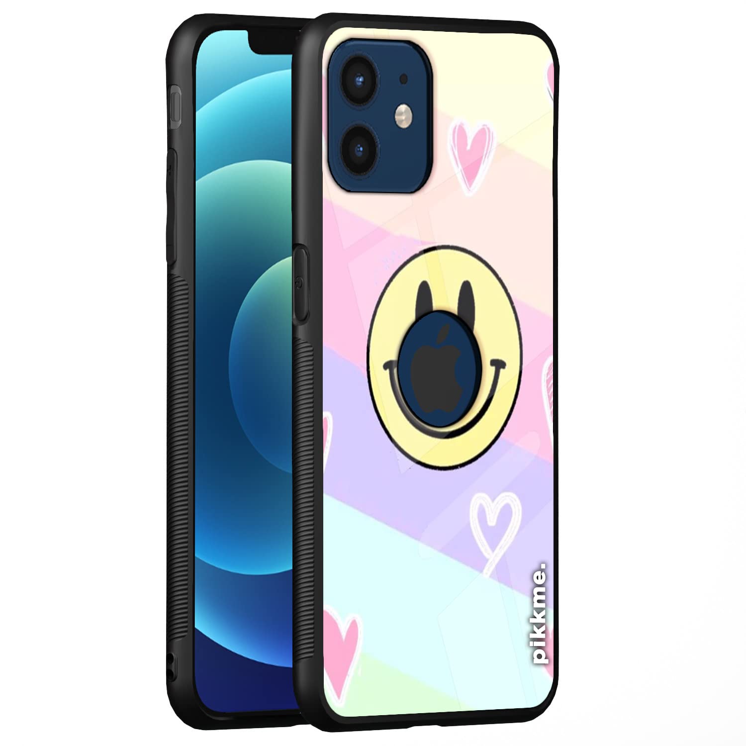 Pikkme iPhone 12 Hybrid mobile back cover
