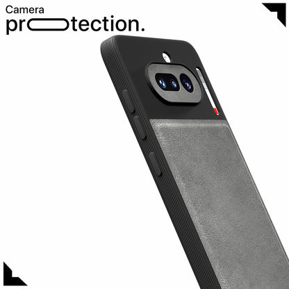 Grey Leather back cover for Nothing Phone 4a 5G – Pikkme – photo 5
