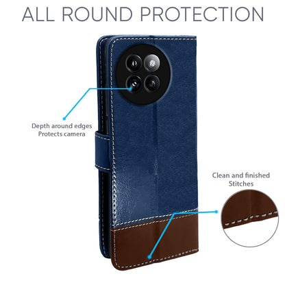 Pikkme blue & brown Magnetic flip cover for Xiaomi Civi 4 Pro/14 Civi 5G – photo 2