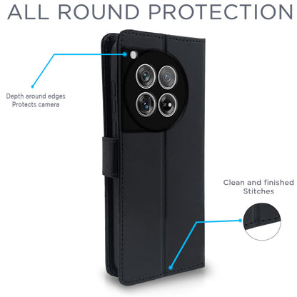 Black flip case for OnePlus 12 5G – Pikkme – photo 4