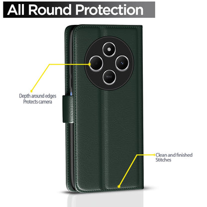 Pikkme green flip cover for Redmi A4/14C/Poco C75 5G – photo 4