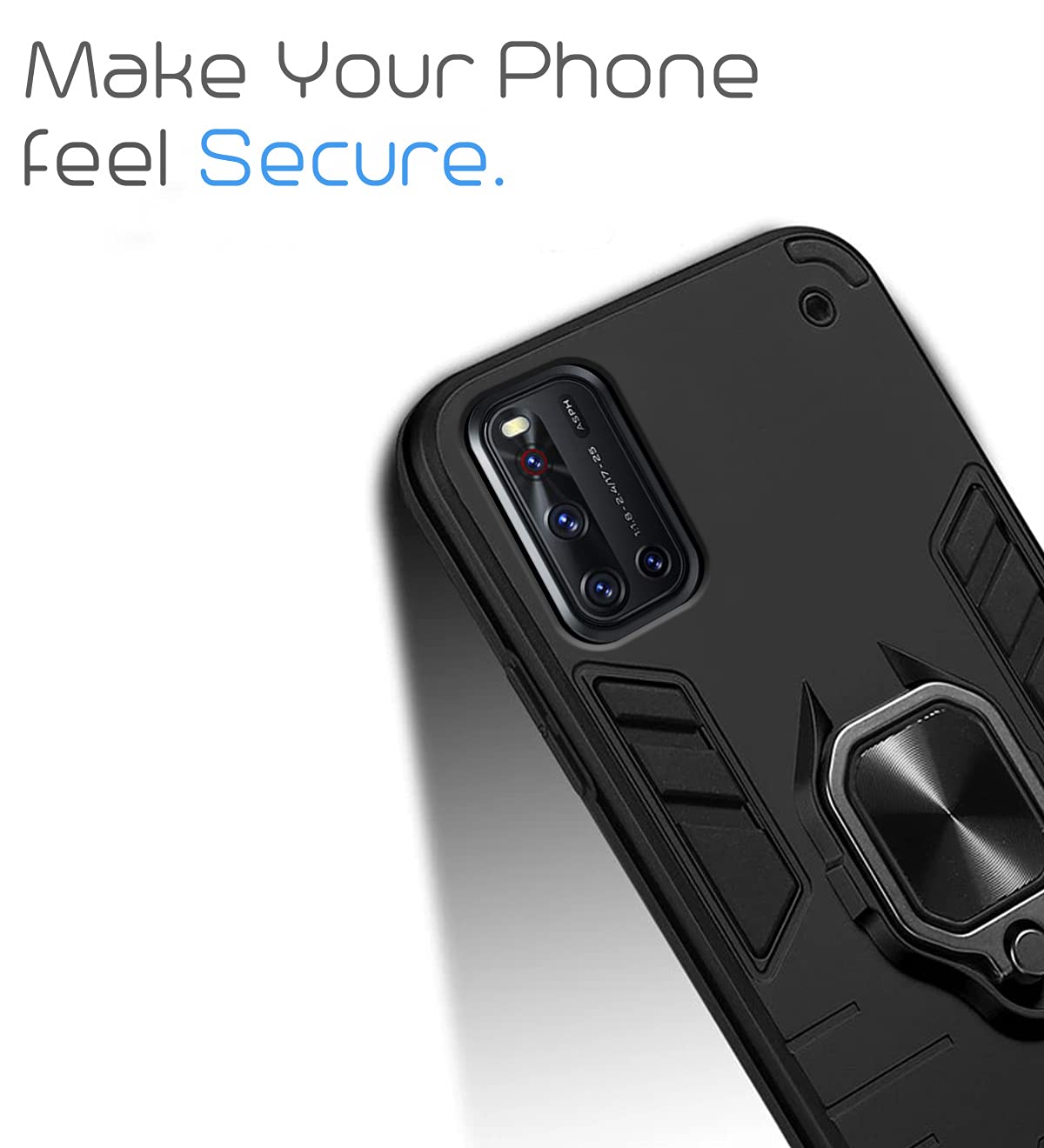 Pikkme black phone cover for Vivo V19 – photo 6