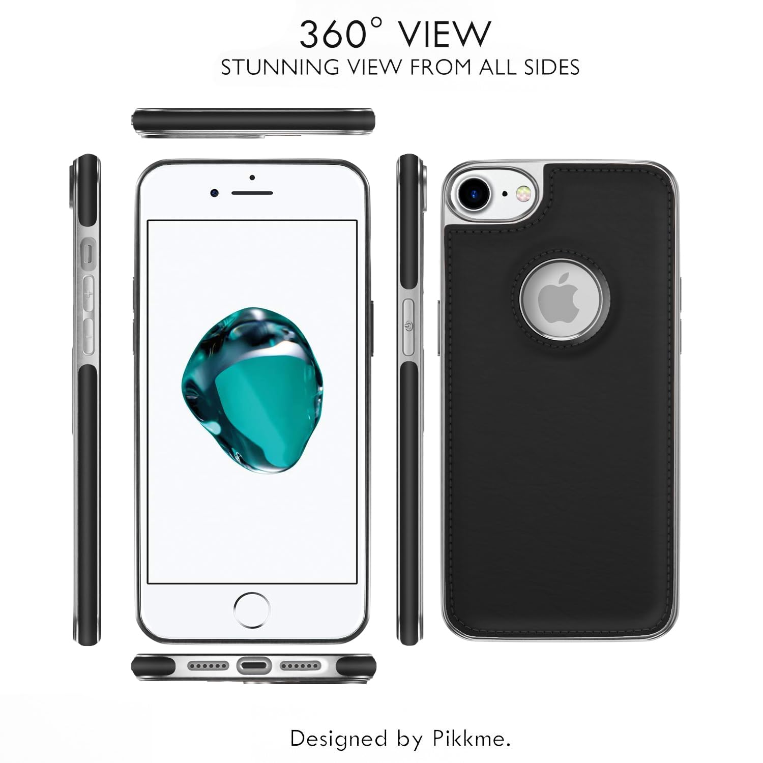 Pikkme chrome black phone cover for iPhone 7/8 – photo 3