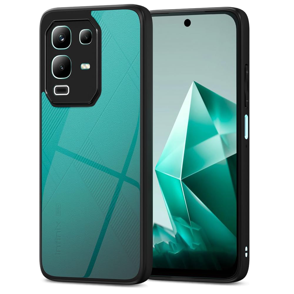 Pikkme Infinix Note 50x 5G Eagle 2 Shockproof Sleek Hybrid Armor Back cover (Black)