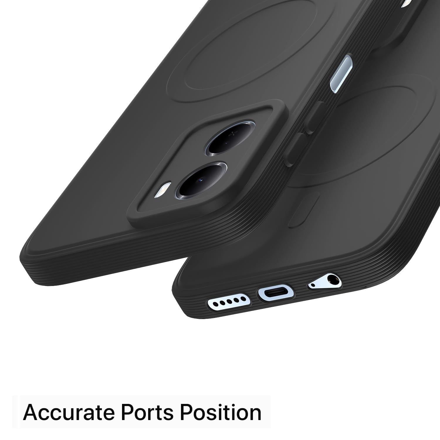 Pikkme Redmi 15A 5G MagSafe black phone cover – photo 4