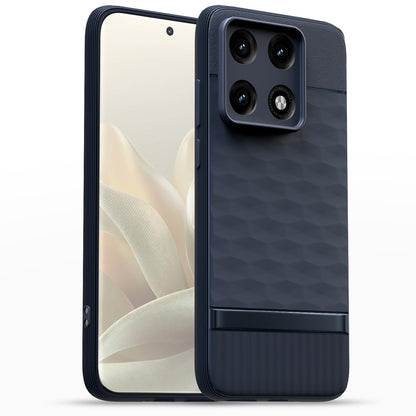 Moto Edge 70 Pro 5G Silicone phone cover in blue by Pikkme