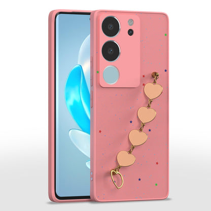 Pikkme Vivo V29/V29 Pro 5G Chain pink phone cover