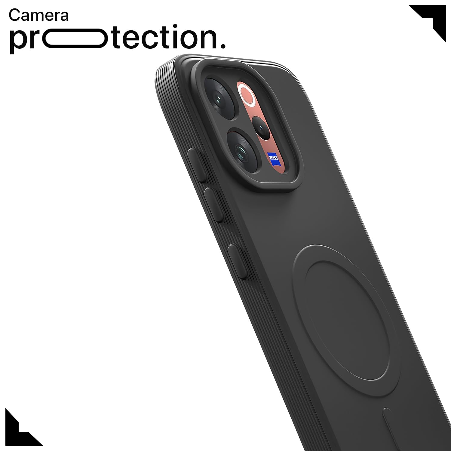Vivo V70 5G mobile back cover in black by Pikkme – photo 5