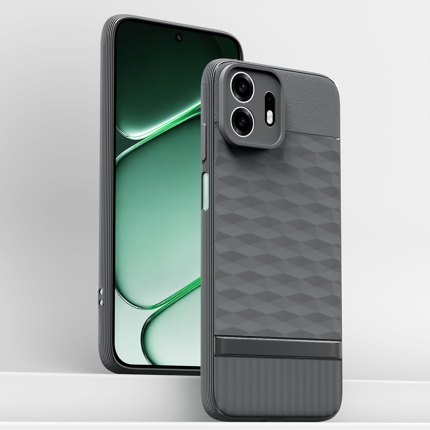 Grey Silicone mobile cover for OnePlus N6 5G – Pikkme – photo 2
