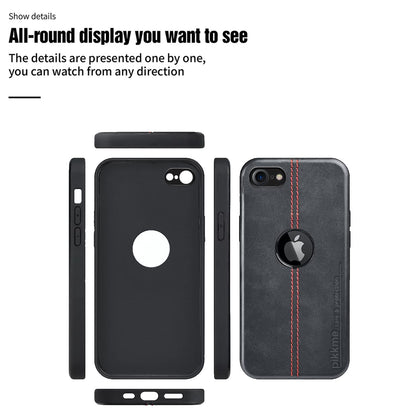 Pikkme iPhone SE 2022/2020 Leather black back cover – photo 2