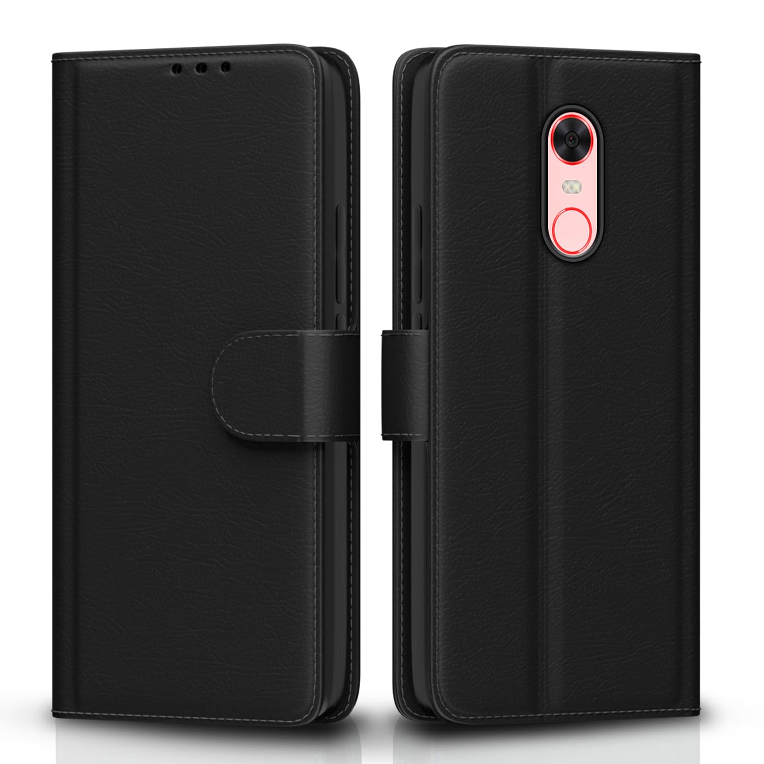Pikkme Redmi Note 5 Wallet black flip case
