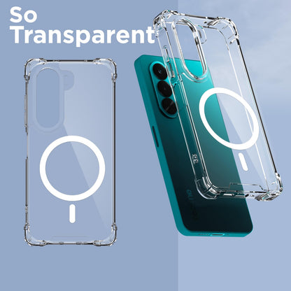 Pikkme transparent mag-safe MagSafe mobile cover for Realme P4x 5G – photo 2