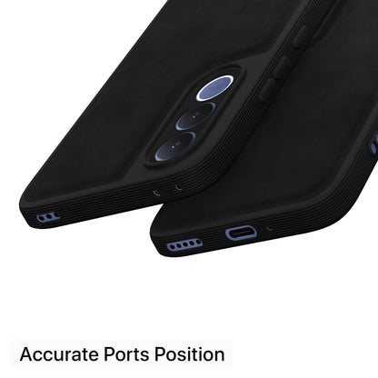 Vivo V70 FE 5G mobile back cover in black by Pikkme – photo 4