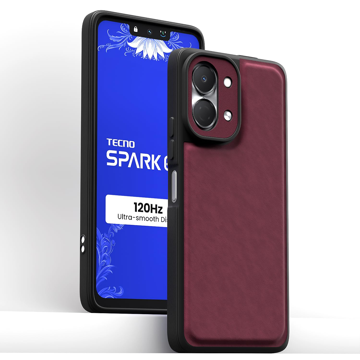 Tecno Spark Go 3 mobile cover in purple by Pikkme – photo 2