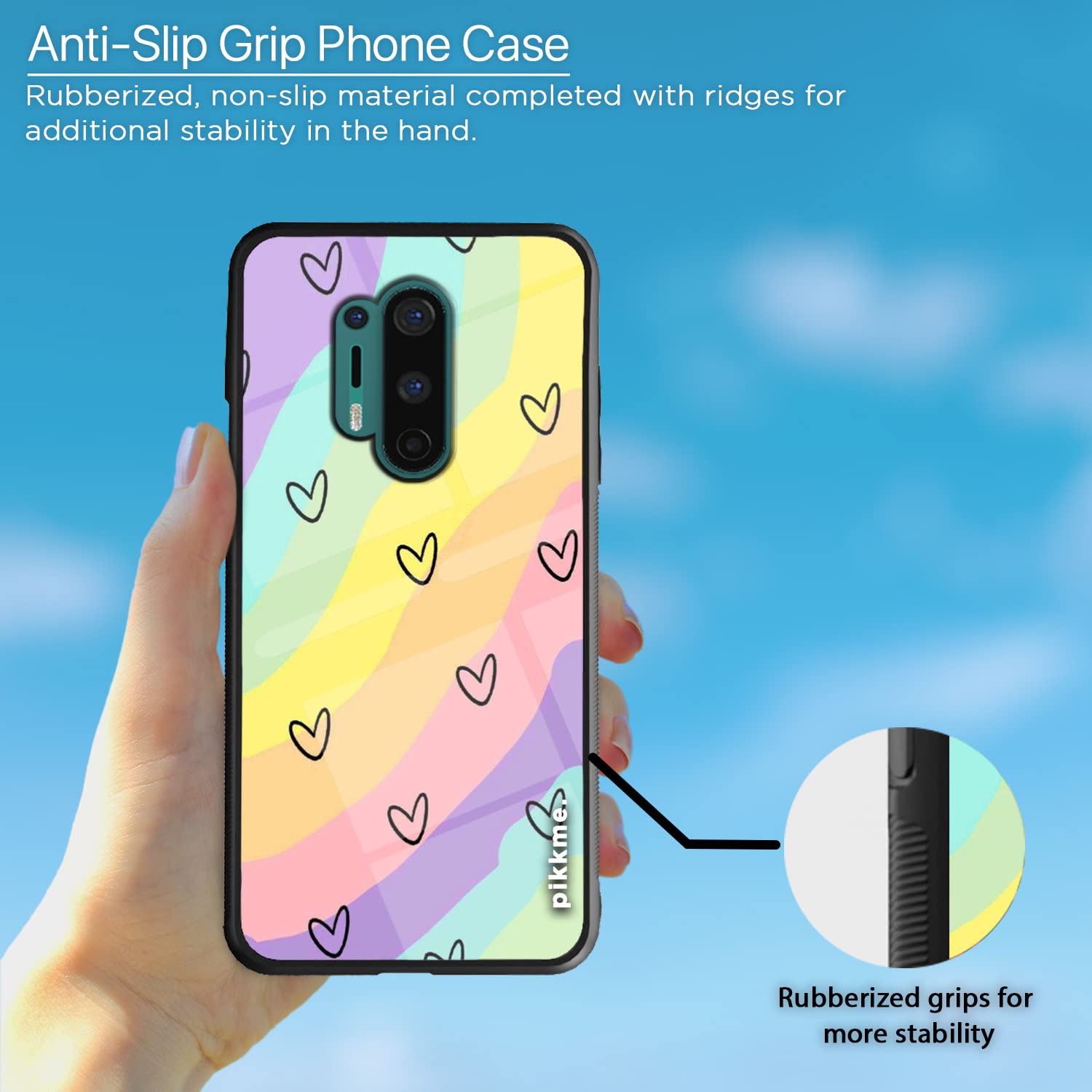 Pikkme Hybrid back cover for OnePlus 8 Pro – photo 5