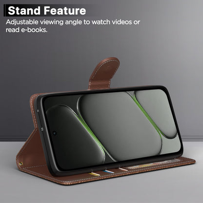 Pikkme tan Wallet flip case for OnePlus N6 5G – photo 3