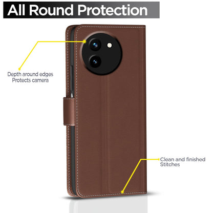 Pikkme Vivo T3x/Y200i 5G tan mobile flip cover – photo 4